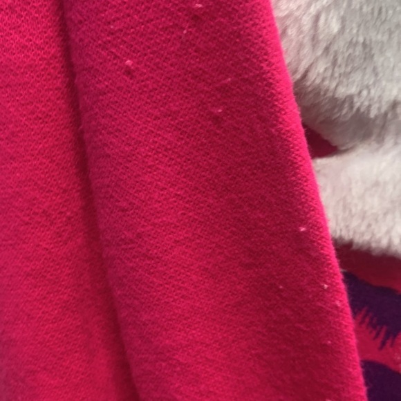 Bolo Spirit Sears night shirt Womens Medium pink white fuzzy Seal whales 90's - Picture 6 of 12